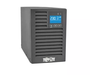 Tripp Lite SUINT1000XLCD SmartOnline 230V 1kVA 900W On-Line Double-Conversion UPS, Tower, Extended Run, Network Card Options, LCD, USB, DB9