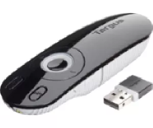 Targus Laser Presentation Remote wireless presenter Black, Grey