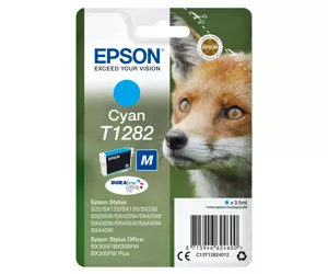 Epson Fox Singlepack Cyan T1282 DURABrite Ultra Ink