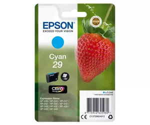 Epson Strawberry Singlepack Cyan 29 Claria Home Ink