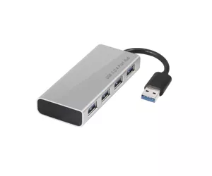 CLUB3D USB 3.0 Hub 4-Port with Power Adapter