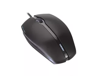 CHERRY GENTIX CORDED ILLUMINATED MOUSE, Black, USB