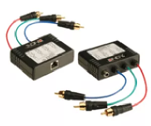 Lindy RGB Video + Audio Extender - CAT5e/6, 300m