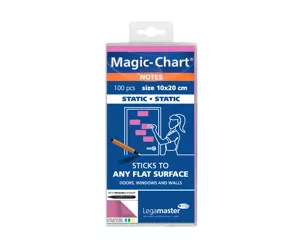 Legamaster Magic-Chart notes 10x20cm pink 100pcs