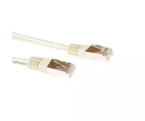 ACT Ivory 20 metre FTP CAT5E patch cable with RJ45 connectors