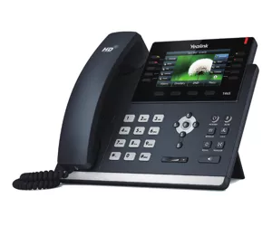 Yealink SIP-T46S IP telefonas Juoda 16 linijos LCD