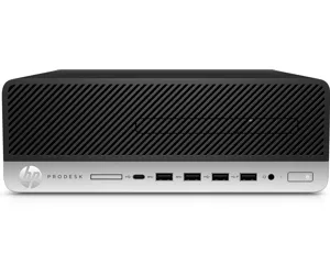 HP ProDesk 600 G3 SFF-dator Intel® Core™ i5 i5-7500 8 GB DDR4-SDRAM 256 GB SSD Windows 10 Pro PC Must, Hõbe