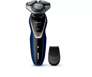 Philips SHAVER Series 5000 S5572/06 men's shaver Rotation shaver Trimmer Black, Blue, Silver
