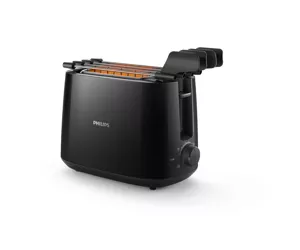 Philips Daily Collection HD2583/90 toaster 8 8 slice(s) 600 W Black