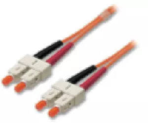 Lindy LWL Duplex SC/SC 50/125 2.0m