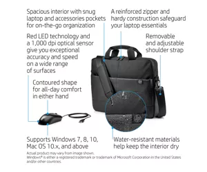 HP 39.62 cm(15.6") Classic Briefcase