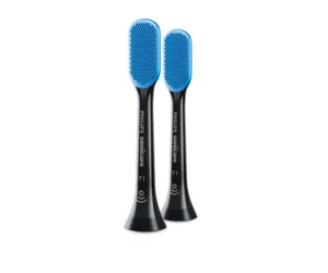 Philips Sonicare TongueCare+ 2 tk, külgeklõpsatavad lateksivabad keeleharjad