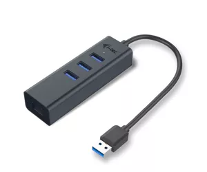 i-tec Metal USB 3.0 HUB 3 Port + Gigabit Ethernet Adapter