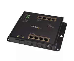 StarTech.com Industrial 8 Port Gigabit PoE+ Switch w/2 SFP MSA Slots - 30W - Layer/L2 Switch Hardened GbE Managed - Rugged High Power Gigabit Ethernet Network Switch IP-30/-40 C to 75 C