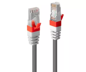 Lindy 0.3m Cat.6A S/FTP LSZH Cable, Grey
