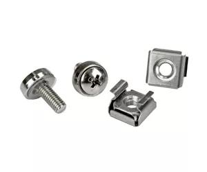 StarTech.com M5 Rack Screws and M5 Cage Nuts - 20 Pack