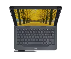 Logitech Universal Folio with integrated keyboard for 9-10 inch tablets
