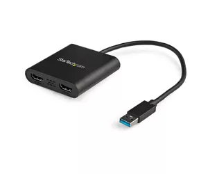 StarTech.com USB32HD2 USB-graafikaadapter 3840 x 2160 pikslit Must