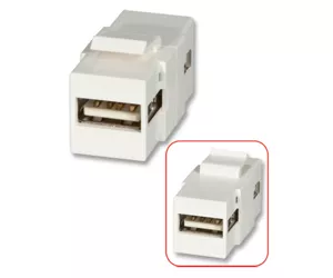 Lindy USB A to A Keystone