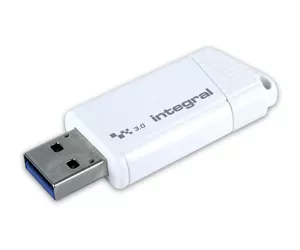 Integral 64GB USB3.0 DRIVE TURBO WHITE UP TO R-400 W-80 MBS
