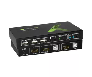 Techly 2x1 USB HDMI KVM Switch 4Kx2K IDATA KVM-HDMI2U