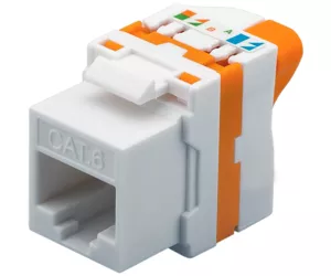 Techly CAT 6 KeyStone RJ45 Jack, UTP unshielded IWP-MD C6/UROTT