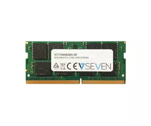 V7 V7170008GBS-SR atminties modulis 8 GB 1 x 8 GB DDR4 2133 MHz