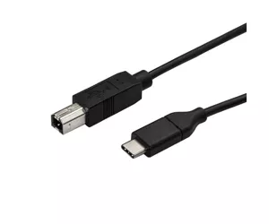 StarTech.com USB-C to USB-B Printer Cable - M/M - 3 m (10 ft.) - USB 2.0