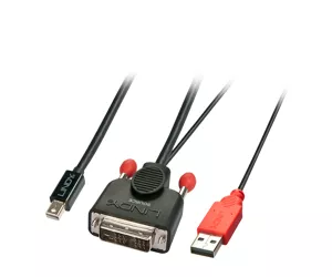 Lindy DVI-D / Mini-DisplayPort Cable 5m (UNIDIREKTIONAL)
