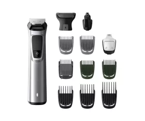 Philips MULTIGROOM Series 7000 MG7715/15 hair trimmers/clipper Black, Silver Lithium-Ion (Li-Ion)