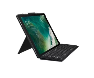 Logitech SLIM COMBO Black Smart Connector QWERTY UK English