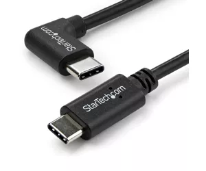 StarTech.com Right-Angle USB-C Cable - M/M - 1 m (3 ft.) - USB 2.0