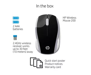 HP Wireless Mouse 200 (Pike Silver)