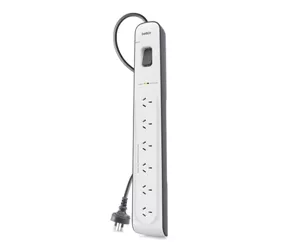 Belkin BSV603AU2M viršįtampių ribotuvas 6 AC išvestis(ys / čių) 2 m