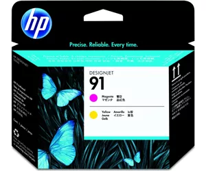 HP 91 Value Pack 775-ml Magenta/Yellow DesignJet Ink Cartridges/Printhead
