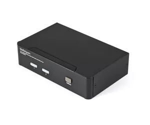 StarTech.com 2 Port USB HDMI KVM Switch mit Audio und USB 2.0 Hub