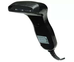 Manhattan CCD Handheld Barcode Scanner, USB, 80mm Scan Width, Cable 152cm, Black, Three Year Warranty