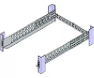 Origin Storage 2U Universal Medium Duty 4-Post Fixed Server Rails