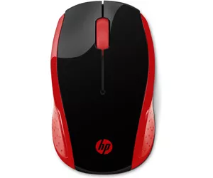 HP Беспроводная мышь 200 (красная)