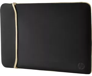 HP Двусторонний неопреновый чехол 39,62 см (15,6"), черный/золотой