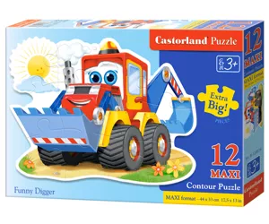 Castorland Funny Digger 12 Maxi pcs