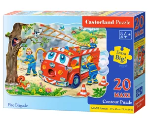 Castorland Fire Brigade 20 Maxi pcs