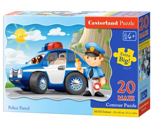 Castorland Police Patrol 20 Maxi pcs
