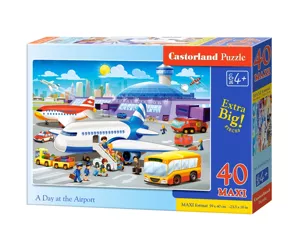 Castorland A Day at the Airport 40 Maxi pcs