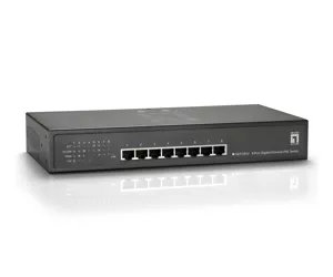 LevelOne 8-Port Gigabit PoE Switch, 802.3at/af PoE, 4 PoE Outputs, 120W