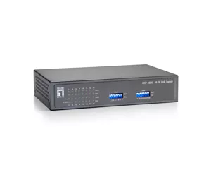 LevelOne 16-Port Fast Ethernet PoE Switch, 90W