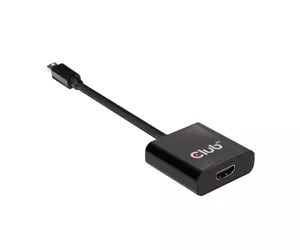 CLUB3D Mini DisplayPort 1.2 to HDMI 2.0 UHD Active Adapter