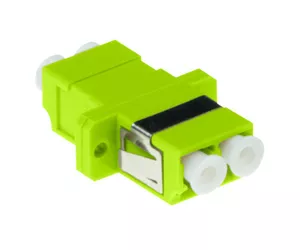 ACT Fiber optic LC-LC duplex adapter multimode OM5