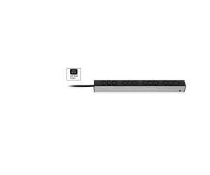 Vertiv Knürr DIS Rack PDU, IEC320, 0U, input IEC 60320 Sheet I 230V 16A, outputs (12) Sheet F