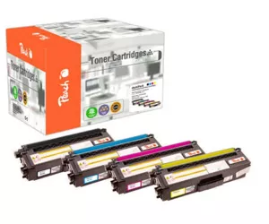 Peach 112061 toner cartridge 4 pc(s) Compatible Black, Cyan, Magenta, Yellow